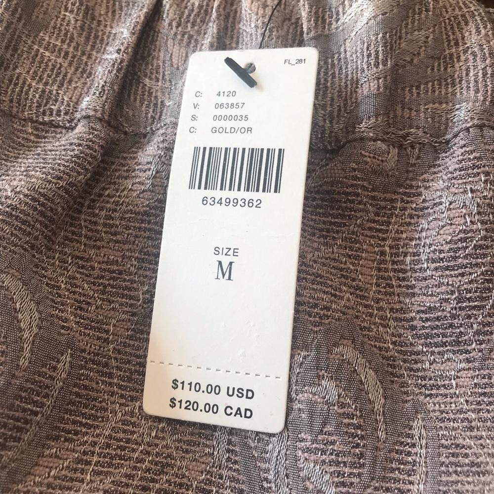 NWT Anthropologie Jacquard A-Line Midi Skirt. Size medium. Size medium. - Picture 7 of 8